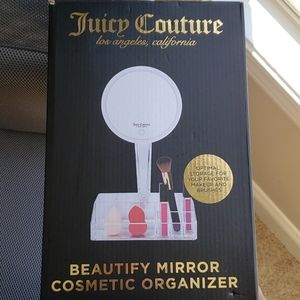 Juicy Couture Beautify Mirror and Makeup Organizer